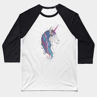 rainbow unicorn Baseball T-Shirt